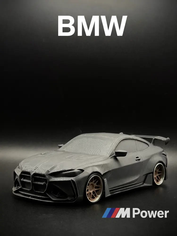ماکت BMW M4 (G82) با کیت بادی‌کیت ADRO - تصویر ۲