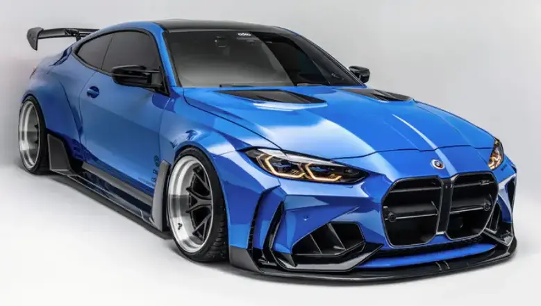 ماکت BMW M4 (G82) با کیت بادی‌کیت ADRO - تصویر ۳