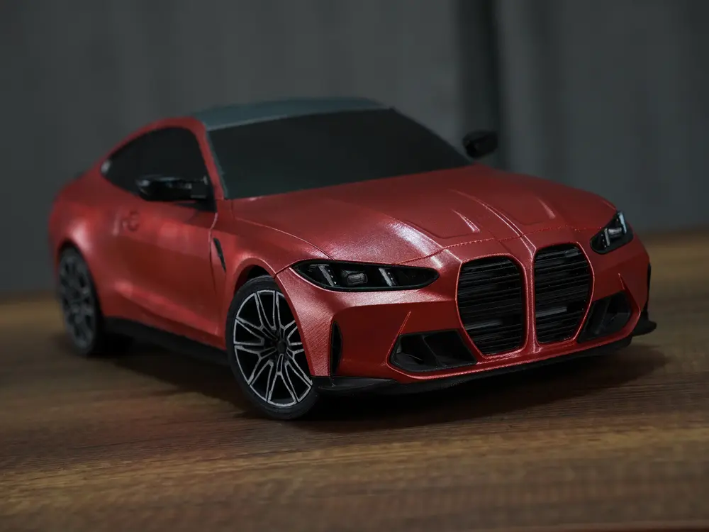 بدنه BMW M4 (G82) مقیاس ۱:۱۰ (مدل/RC)