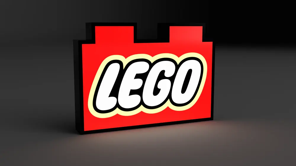 چراغ لایت‌باکس آجر لگویی LED