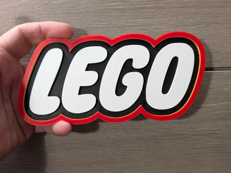 تابلوی دیواری لوگوی LEGO