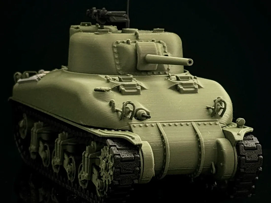 ماکت تانک شرمن M4A1 مقیاس ۱:۳۵ - تصویر ۲