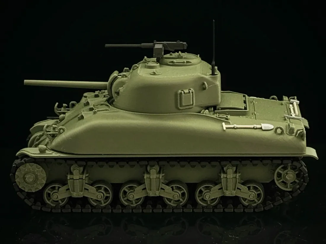 ماکت تانک شرمن M4A1 مقیاس ۱:۳۵ - تصویر ۴