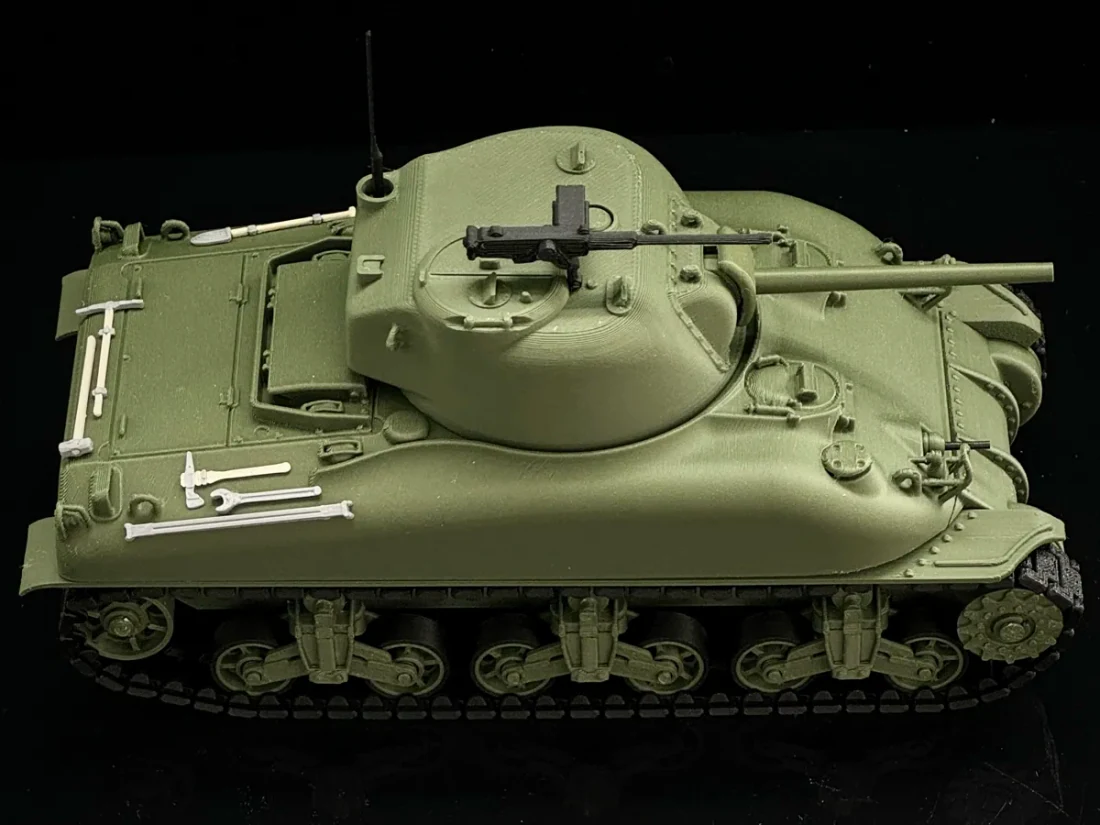 ماکت تانک شرمن M4A1 مقیاس ۱:۳۵ - تصویر ۵