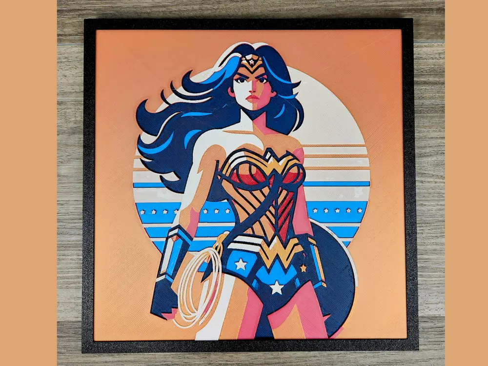 تابلو دیواری وارت وومن (Wonder Woman) - تصویر ۲
